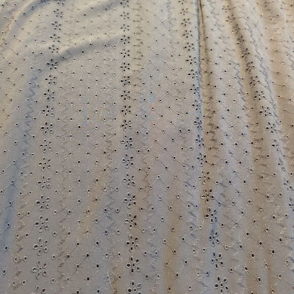 Torrid Maxi Eyelet Strapless Smocked Bodice Dress Womens 3 22/24 Black - Picture 3 of 10